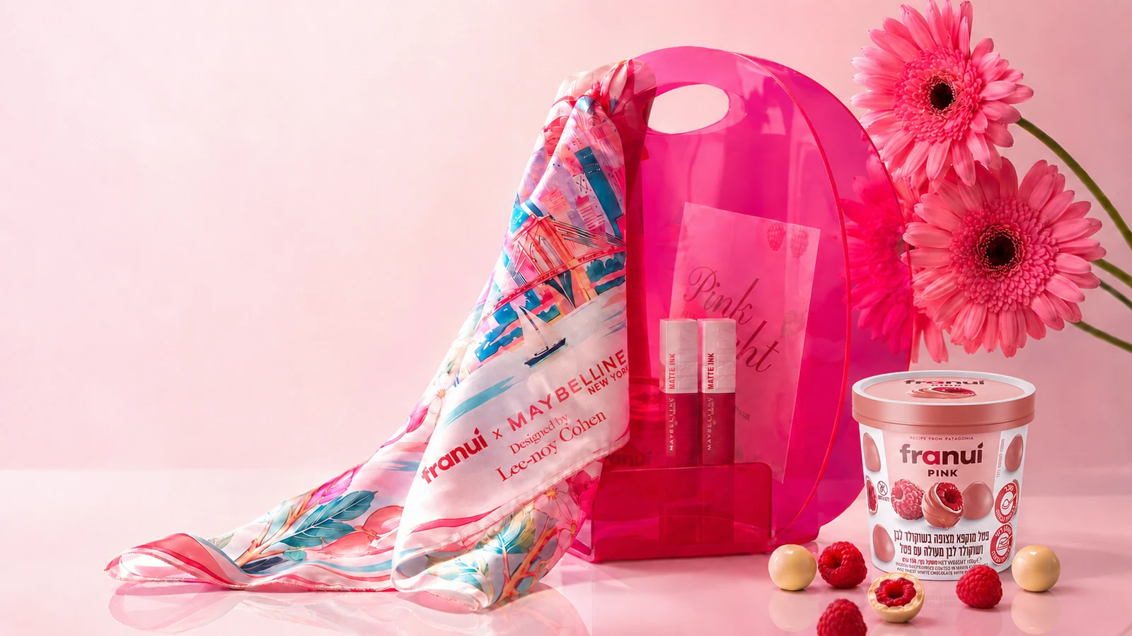 מייבלין ניו יורק × פראנוי PINK